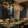 Lampadari Moderni-Selezionato da Mazzolaluce Lampadario costellazione per soggiorno moderno oro led 67w 3000k