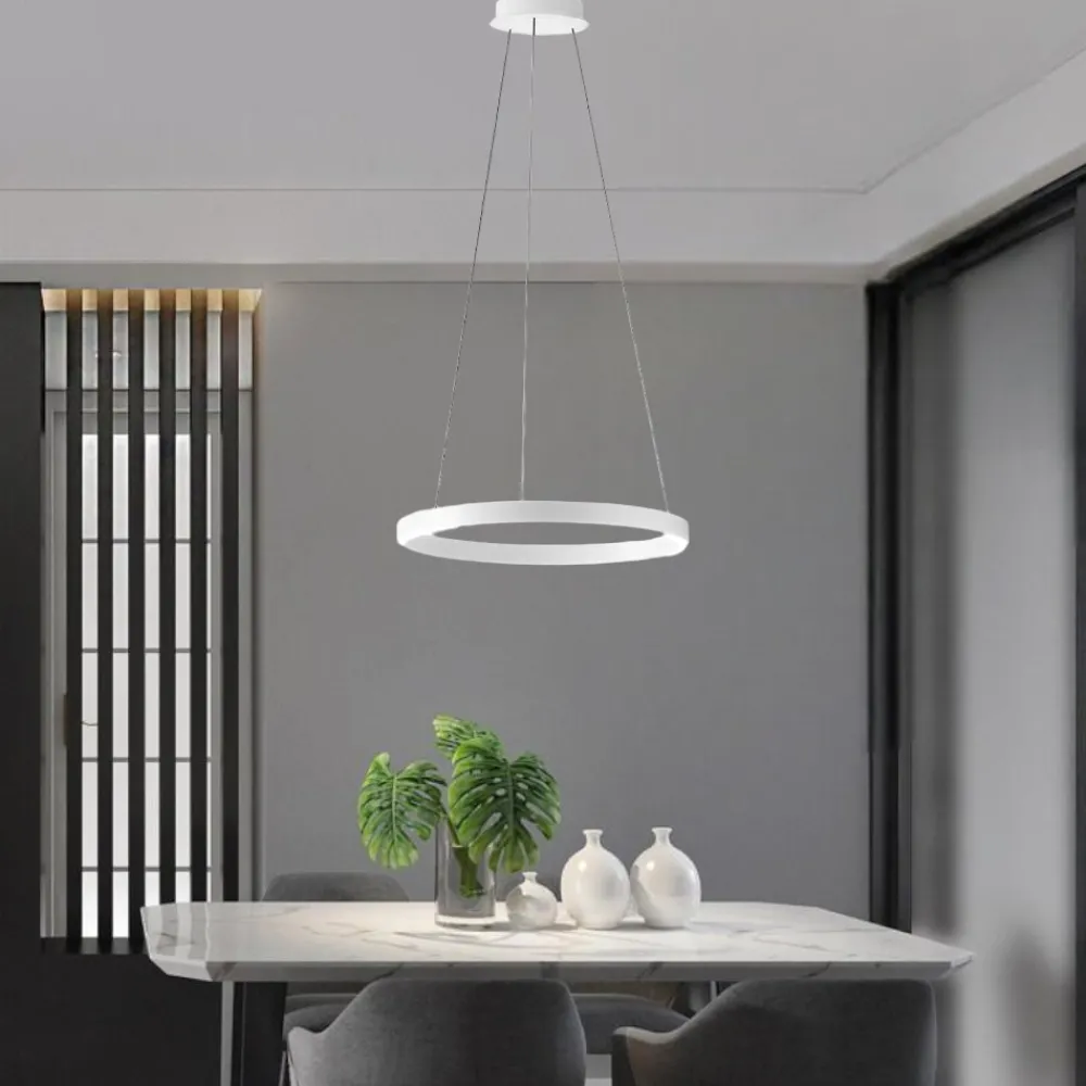 Lampadari Moderni-Gea Luce Lampadario criseide sg bianco led 80w 3000k