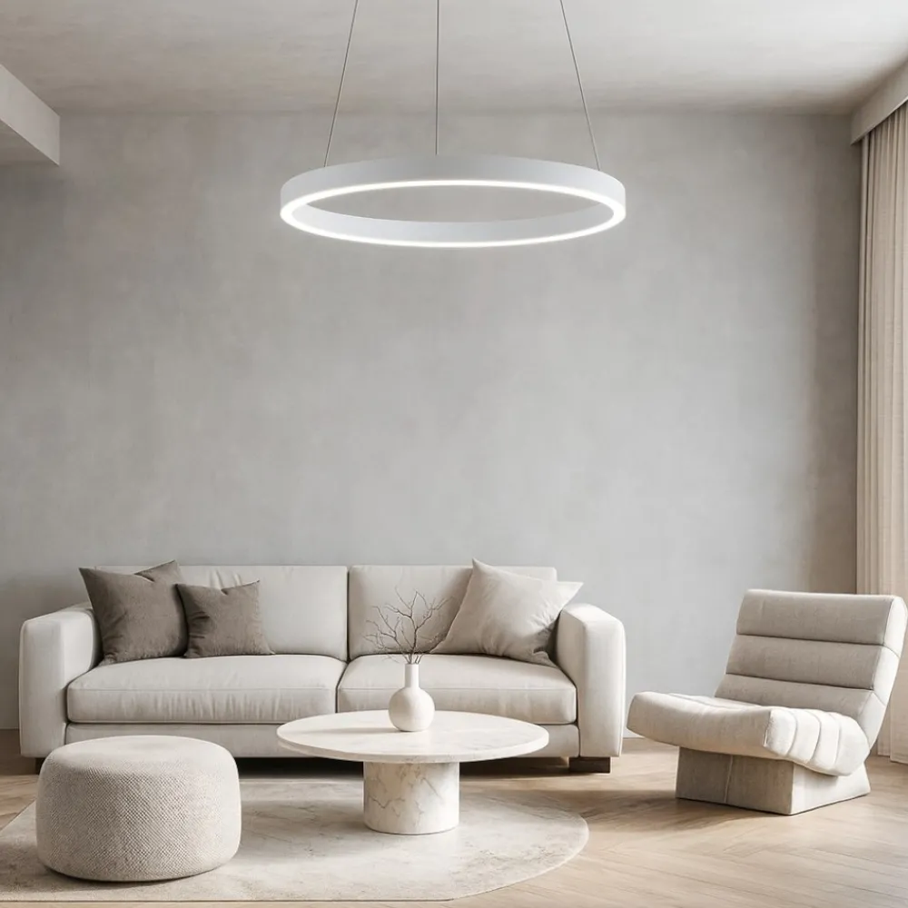 Lampadari Moderni-Gea Luce Lampadario criseide sg bianco led 80w 3000k