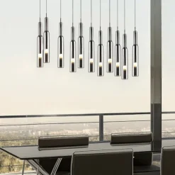 Lampadari Cucina-Selezionato da Mazzolaluce Lampadario cucina con pendenti led da 2300k a 4000k moderno