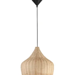Lampadari Cucina-Selezionato da Mazzolaluce Lampadario cupola di rattan naturale per cucina
