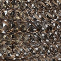 Lampadari Moderni-Selezionato da Mazzolaluce Lampadario cupola maglie di metallo ottone invecchiato