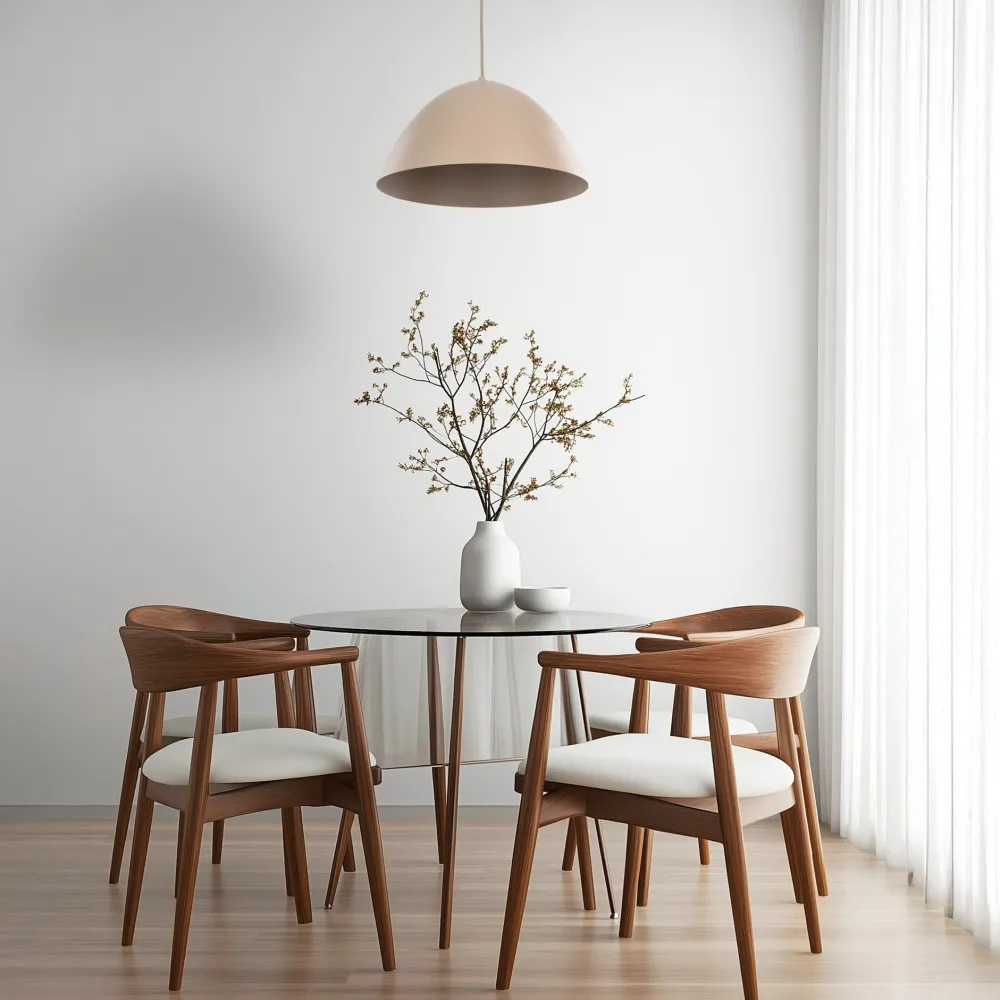 Lampadari Cucina-Selezionato da Mazzolaluce Lampadario cupola sabbia in metallo 34 cm per cucina moderna