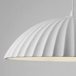 Lampadari Cucina-Selezionato da Mazzolaluce Lampadario da cucina bianco design moderno in cemento