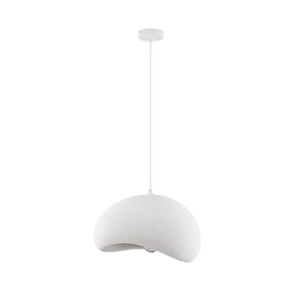 Lampadari Cucina-Selezionato da Mazzolaluce Lampadario da cucina 60cm design japandi bianco stile wabi sabi