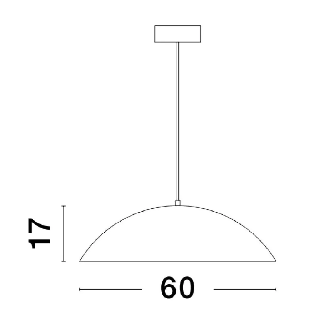 Lampadari Cucina-Selezionato da Mazzolaluce Lampadario da cucina cupola nera e legno led 3000k dimmerabile