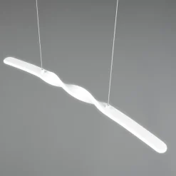 Lampadari Cucina-Selezionato da Mazzolaluce Lampadario da cucina design moderno bianco led 18w 4000k