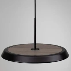 Lampadari Cucina-Selezionato da Mazzolaluce Lampadario da cucina design piatto effetto legno led 3000k