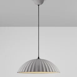 Lampadari Cucina-Selezionato da Mazzolaluce Lampadario da cucina in cemento scanalato