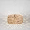 Lampadari Cucina-Selezionato da Mazzolaluce Lampadario da cucina in rattan e corda naturale 40 cm