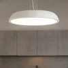 Lampadari Cucina-IsyLuce Lampadario da cucina zendel bianco led 55w 3000k 4000k dimmerabile