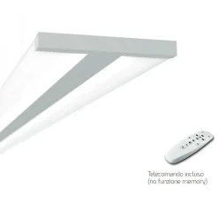 Lampadari Cucina-Top Light Lampadario da cucina 3000k a 6000k double track grigio