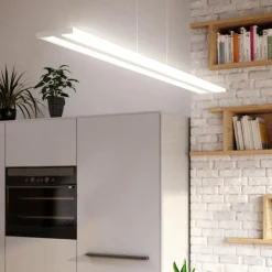 Lampadari Cucina-Top Light Lampadario da cucina 3000k a 6000k double track grigio