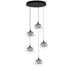 Lampadari Cucina-Selezionato da Mazzolaluce Lampadario da cucina led 3000k minimal con sfere in vetro