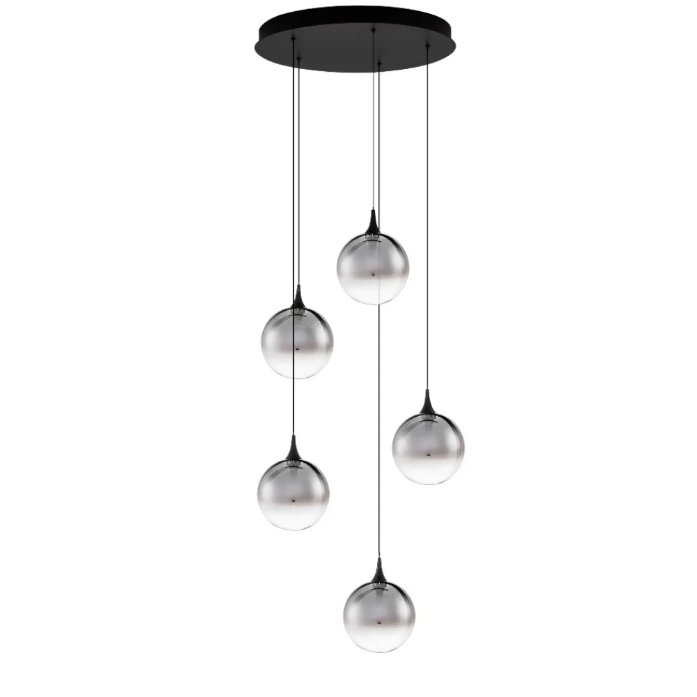 Lampadari Cucina-Selezionato da Mazzolaluce Lampadario da cucina led 3000k minimal con sfere in vetro