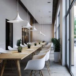 Lampadari Cucina-Linea Light Lampadario da cucina morgana bianco 27