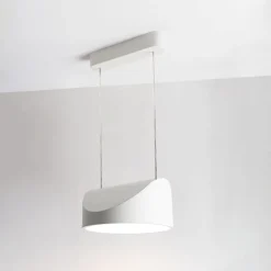 Lampadari Cucina-Vivida International Lampadario da cucina moderna bianco led 21w cct dimmerabile vivida tarp