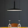 Lampadari Cucina-Selezionato da Mazzolaluce Lampadario da cucina moderna nero led 12w 3000k
