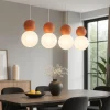 Lampadari Cucina-Top Light Lampadario da cucina moderna 4 luci terra rossa cottage