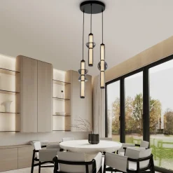 Lampadari Cucina-Selezionato da Mazzolaluce Lampadario da cucina moderna 3 luci dimmerabili led 3000k