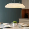 Lampadari Cucina-Selezionato da Mazzolaluce Lampadario da cucina moderna bianco design rotondo