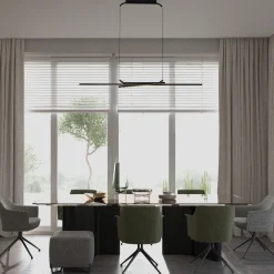 Lampadari Cucina-Selezionato da Mazzolaluce Lampadario da cucina moderno led da 2700k a 4000k biemissione