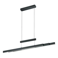 Lampadari Cucina-Selezionato da Mazzolaluce Lampadario da cucina nero led da 2700k a 5000k estendibile