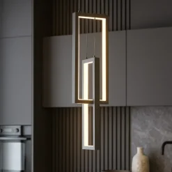 Lampadari Cucina-Selezionato da Mazzolaluce Lampadario da cucina nero led 3200k design moderno