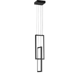 Lampadari Cucina-Selezionato da Mazzolaluce Lampadario da cucina nero led 3200k design moderno