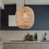 Lampadari Cucina-Selezionato da Mazzolaluce Lampadario da cucina rustica in giacinto