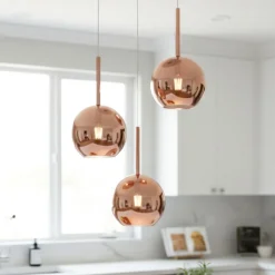 Lampadari Cucina-Top Light Lampadario da cucina future vetri rame
