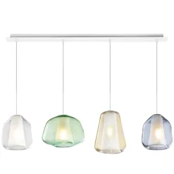 Lampadari Moderni-Top Light Lampadario da sala moderno vetri multicolor