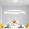 Lampadari Moderni-Selezionato da Mazzolaluce Lampadario design intreccio moderno per tavolo sala da pranzo