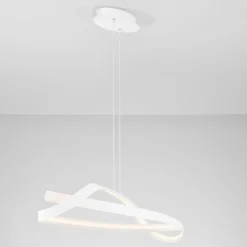 Lampadari Moderni-Selezionato da Mazzolaluce Lampadario design intreccio moderno per tavolo sala da pranzo