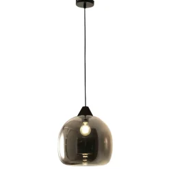 Lampadari Moderni-Fabas Luce Lampadario design in vetro soffiato fume moderno maia