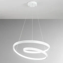 Lampadari Moderni-Perenz Illuminazione Lampadario design moderno led 70w cct ritmo