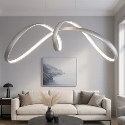 Lampadari Moderni-Ondaluce Lampadario design moderno lumen 85 grigio