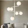 Lampadari Moderni-Ondaluce Lampadario design moderno so gizah 6 luci bianco