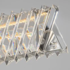 Lampadari Moderni-Selezionato da Mazzolaluce Lampadario di cristallo design moderno per tavolo soggiorno