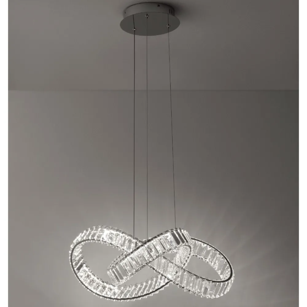 Lampadario Camera Da Letto-Selezionato da Mazzolaluce Lampadario di cristallo per camera da letto stile contemporaneo