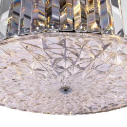 Lampadari Moderni-Maytoni Lampadario di cristallo recinto vetro trasparente per soggiorno