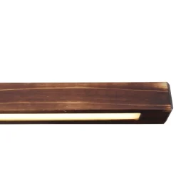 Lampadari Cucina-Selezionato da Mazzolaluce Lampadario di legno per tavolo in cucina