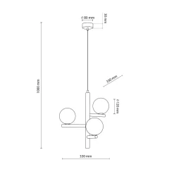 Lampadari Moderni-Selezionato da Mazzolaluce Lampadario di legno stile scandinavo