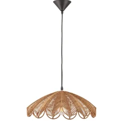 Lampadari Cucina-Selezionato da Mazzolaluce Lampadario di rattan miele intrecciato per cucina