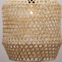 Lampadario Camera Da Letto-Selezionato da Mazzolaluce Lampadario di rattan naturale per camera da letto