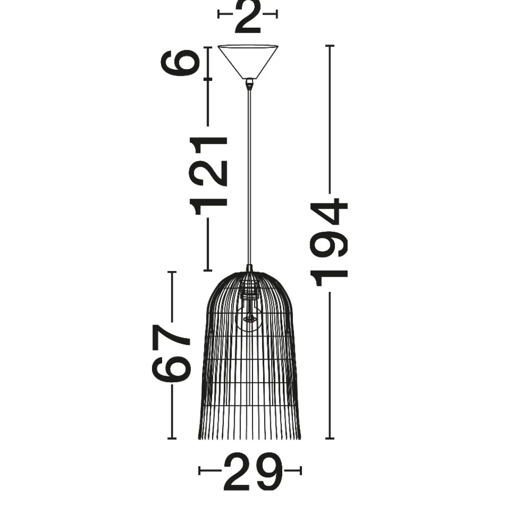 Lampadario Camera Da Letto-Selezionato da Mazzolaluce Lampadario di rattan sottile giallo per camera da letto