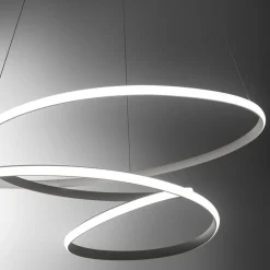 Lampadari Moderni-Gea Luce Lampadario diva sg titanio di design led 47w 3000k