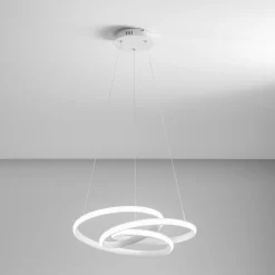 Lampadari Moderni-Gea Luce Lampadario diva s-s led 80w 3000k bianco design moderno