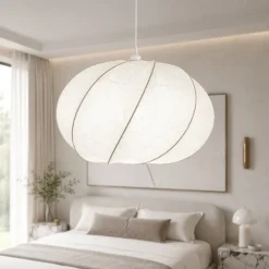 Lampadario Camera Da Letto-Selezionato da Mazzolaluce Lampadario di viscosa sabbia design moderno per camera da letto