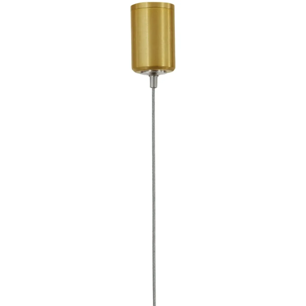 Lampadari Moderni-Selezionato da Mazzolaluce Lampadario dorato moderno da tavolo bacchetta led 20w 3000k